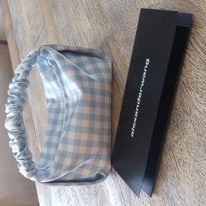 Alexander Wang satin scrunch bag